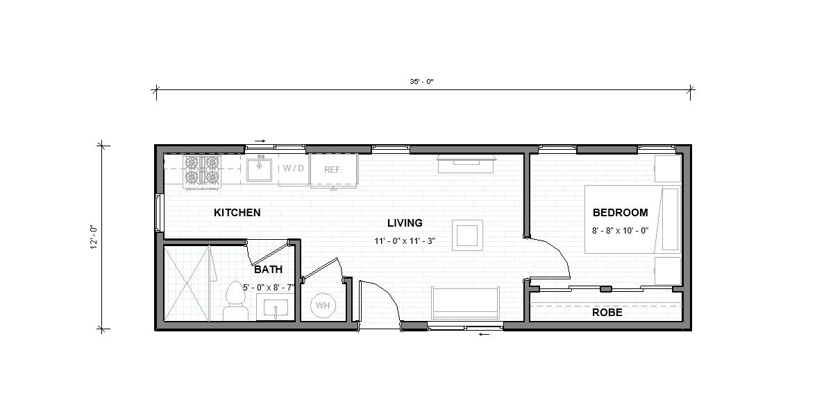 B-420 floor plan