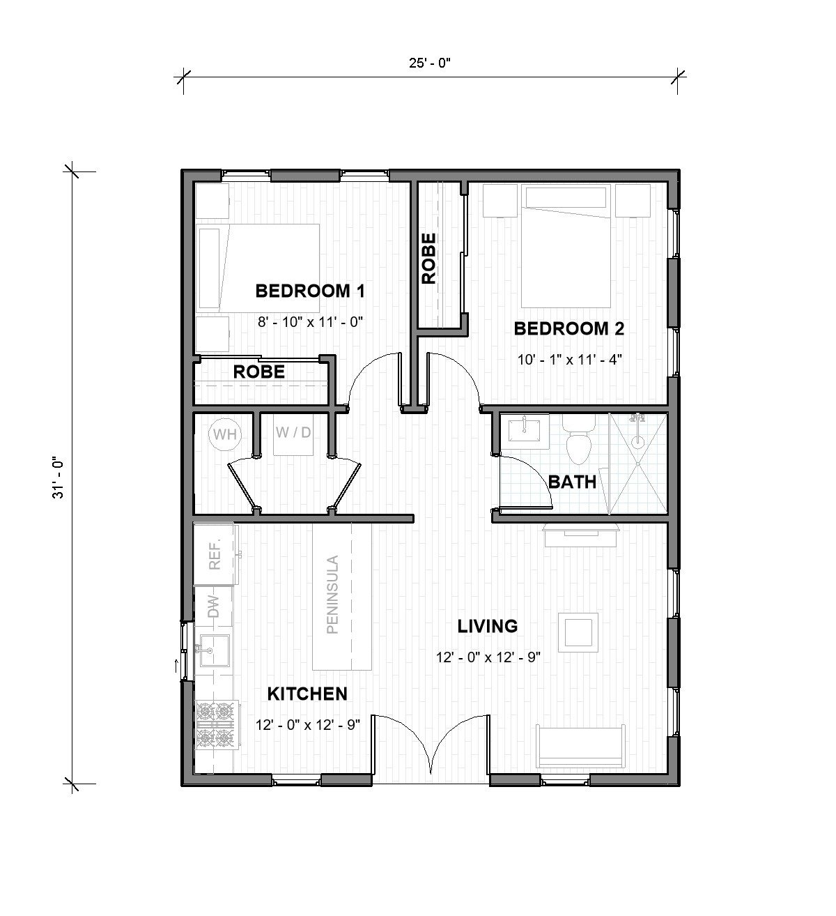C-775 floor plan